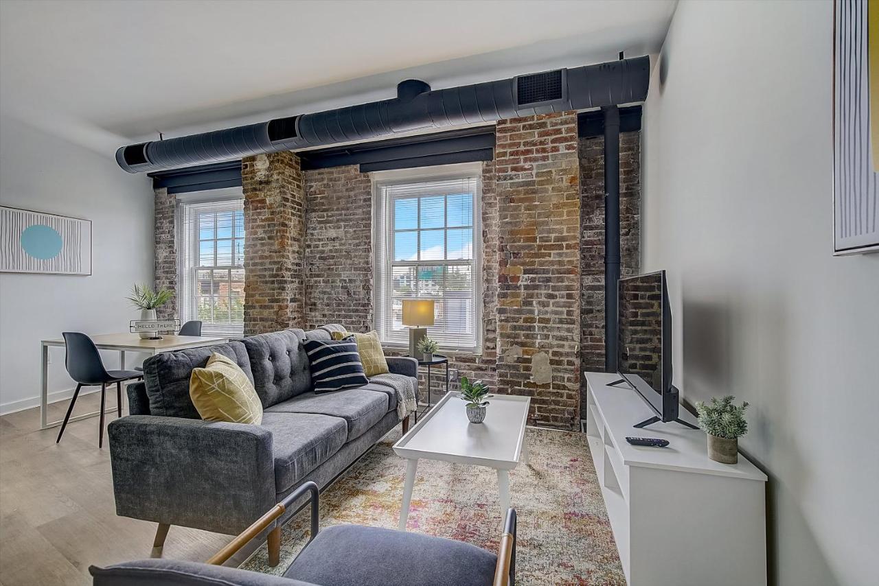 Apartament Frontdesk I Carriage Wheel Lofts Apts Filadelfia Pokój zdjęcie