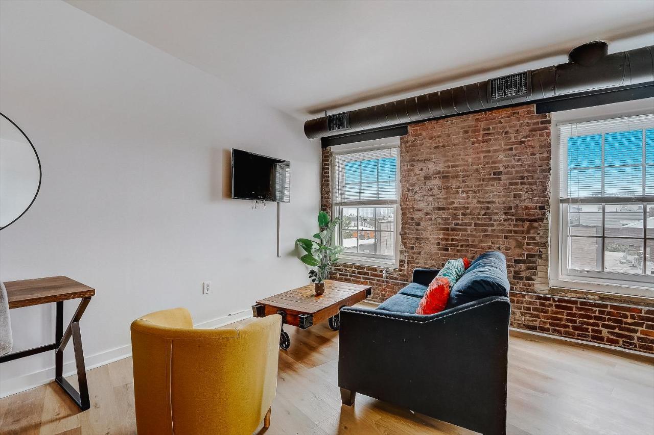 Apartament Frontdesk I Carriage Wheel Lofts Apts Filadelfia Pokój zdjęcie